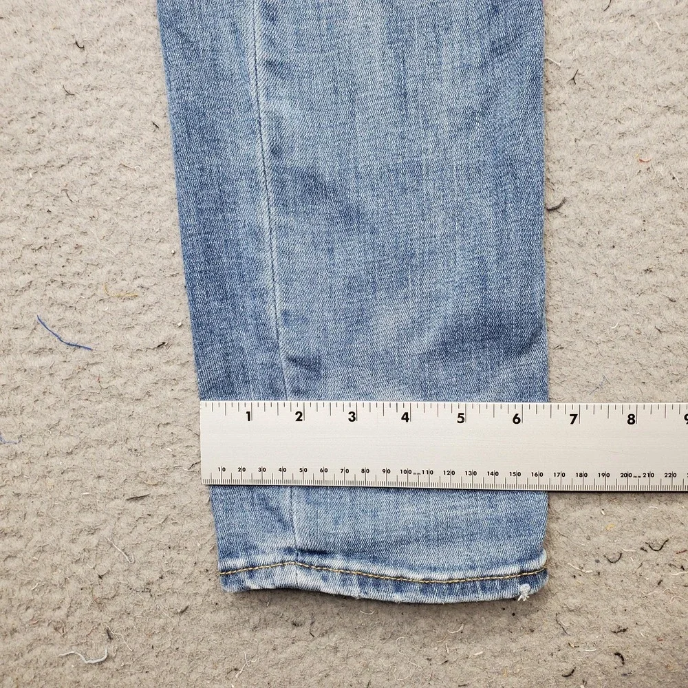 American Eagle Straight Jeans Mens 29x30 Blue Denim Next Level Flex Distressed